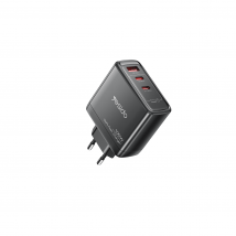 Chargeur Rapide – Gan 100w, Triple Port Usb-c Et Usb-a, Format Compact, Prise Eu - Yesido
