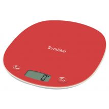 Macaron+re-cycle Coquelicot- Terraillon - Balance De Cuisine Électronique - Capacité 5kg- Design - Terraillon