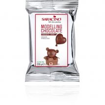 Saracino Chocolat À Modeler 250g - Noir - CakeSupplies