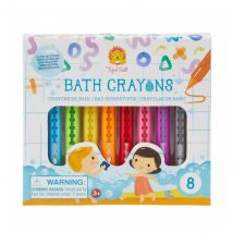 8 Bath Crayons - Crayons Pour Le Bain - Tiger Tribe