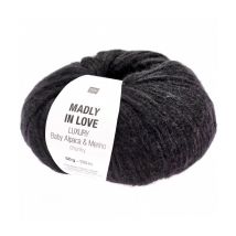 Madly In Love - Baby Alpaga Et Mérino À Tricoter - Rico Design 05 Noir