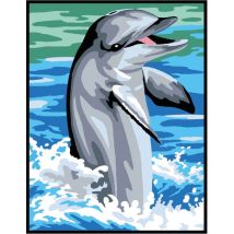 Kit Canevas Dauphin 20x25cm - Margot