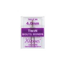 Aiguilles Double Bouts Ronds 80 - 4mm - Pour Machines - Klasse Taille N°80/12 - Klasse