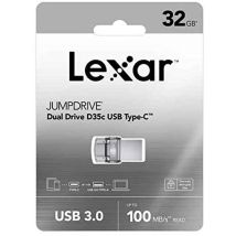 Clé Lexar Usb-c Et Usb3.0 32go D35c