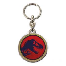 Jurassic Park - Porte-clés Métal Logo Jurassic Park 7 Cm - Sd Toys
