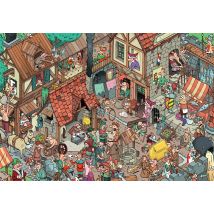 Puzzle 1000 Pièces - Moyen-âge - Grafika