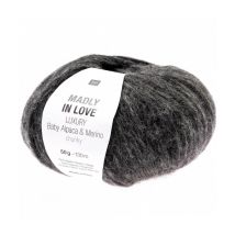 Madly In Love - Baby Alpaga Et Mérino À Tricoter - Rico Design 04 Gris