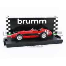 Voiture Miniature De Collection - Brumm - Maserati 250 F - Échelle 1/43 - Prova Gp Italie 1957 - Rouge - Brumm