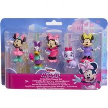 Figurines - Minnie Mouse - Pack De 5 Figurines Minnie Mouse - Non Articulées, 6 Cm - Disney