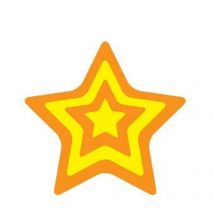 Matrice Découpe (die) Happy Cut Étoile N°1 Scrapbooking