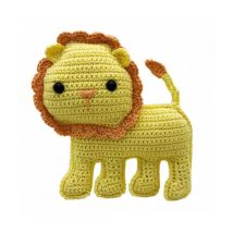 Kit Crochet Luca Le Lion - Amigurumi Hardicraft Jaune
