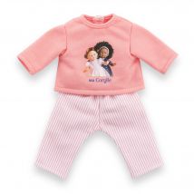 Pyjama Rose 2 Pièces Pour Poupée Ma Corolle