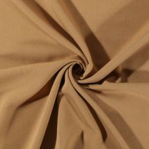 Tissu Gabardine De Viscose Uni Moutarde - Craftine