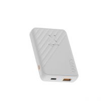 Xtorm Powerbank 5 000mah Usb-a/usb-c Modèle Go2 Fastcharge 12w Compact Blanc