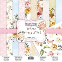 10 Papiers Scrapbooking 30 X 30 Cm Fabrika Decoru Where Beauty L’ives Scrapbooking