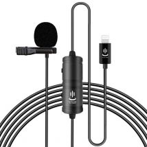 Microphone Lavalier 8 Pin Omni Bruit Réduit Plug Play Long Câble 6m Polyvalent Yonis - Yonis