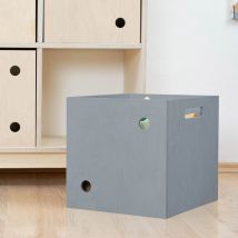 Boîte De Rangement Dice Gris 2 - Benlemi