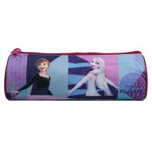 Trousse Scolaire Ronde La Reine Des Neiges / Frozen Violette - Bagtrotter - Bagtrotter