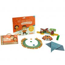 Pochette Après-midi Créative - Lion & Girafe - Annikids