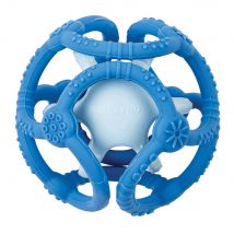 Set 2 Balles Silicone Bleu - Nattou