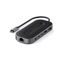 Multiport Usb-4 Hub 6 En 1 Avec Ethernet