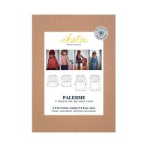 Pochette Patron De Couture Blouse Ou Robe Palerme 6m-4a Taille N°6 Mois-4 Ans - Ikatee