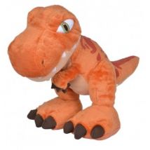 Peluche Dinosaure T-rex Brun 26 Cm - Jurassic World - Dino Tyrannosaure - Doudou Licence - Nicotoy