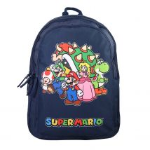 Super Mario - Sac À Dos Scolaire - Marine -bagtrotter