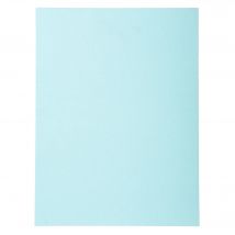 Paquet De 100 Chemises Forever 170 100% Recyclé - 24x32cm - Bleu Clair - X 5 - Exacompta
