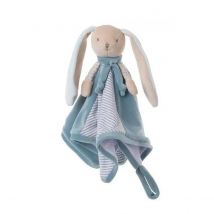 Doudou Bebe Lapin Bleu - Baby Rug - Bukowski