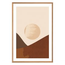 Tableau Mural Encadré Décoration 65x97 Cm - Ceanothe