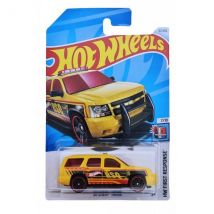Vehicule 07 Chevy Tahoe Hot Wheels 1/64 - Hw First Response 7/10 - Mattel - Htb60 - Petite Voiture Metal - Hot Wheels