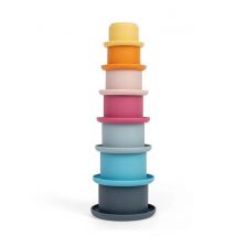 Jeu De Tasses Empillables - Bigjigs - Bleu - Bigjigs Toys
