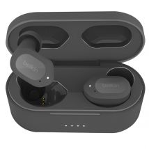 Belkin Écouteurs Sans Fil Double Micro Antibruit Enc Boitier Autonomie 38h Noir
