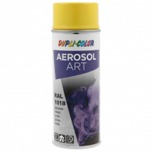 Bombe De Peinture - Jaune Zinc - Ral 1018 - Brillant - Tous Supports - Aérosol Art - Dupli-color