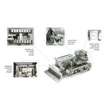 B-dozer Nm -maquette Métal 3d time For Machine - Time For Machine