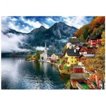 Puzzle Bord Du Lac D'Hallstatt, Autriche 1500 Pieces - Paysage, Montagne, Alpes - Educa - 19939 - Educa