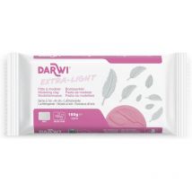 Pâte À Modeler - Naturelle - Blanche - Autodurcissante - Extra Légère - Darwi - 160g