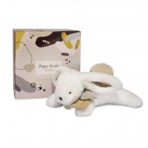Happy Wild Lapin Pompon Naturel - Doudou et Compagnie