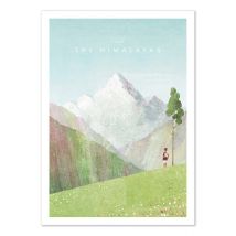 Affiche 50x70 Cm - Visit The Himalayas - Henry Rivers - Wall Editions