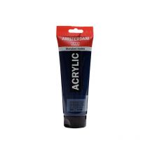 Peinture Acrylique En Tube - Bleu De Prusse Phtalo - 566 - Amsterdam - 250ml
