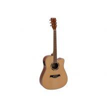 Dimavery Guitare Folk Dr-520 Naturelle Electro