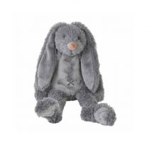 Peluche Lapin Richie Gris 28 Cm - Happy Horse
