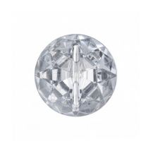 Boutons Imitation Cristal 15 Mm X 4 - Union Knopf Transparent - Prym Union Knopf