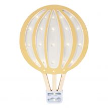 Lampe Veilleuse Montgolfière Moutarde - Little Lights