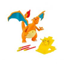 Pokémon - Figurine Interactive Deluxe Dracaufeu 15 Cm - Jazwares