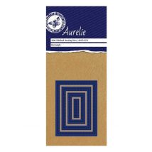4 Dies Rectangles Aurélie Scrapbooking