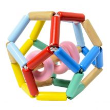 Hochet D'Éveil Souple En Bois Oxybul