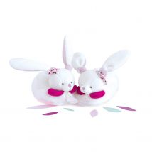 Chaussons Cerise Le Lapin 6-12 Mois - Doudou et Compagnie