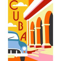 Canevas Margot Cuba 40x30cm